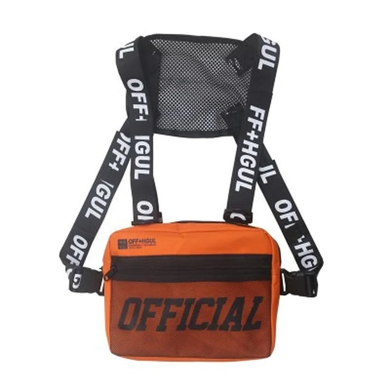 Tactical Chest Bag Hip Hop Vest Streetwear Bag Women Waist Pack