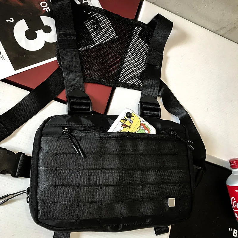 Unisex Tactical Chest Bag Streetwear Waist Pack