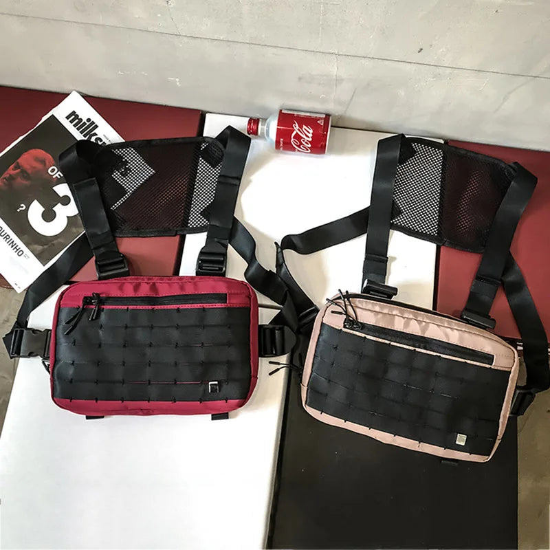 Unisex Tactical Chest Bag Streetwear Waist Pack