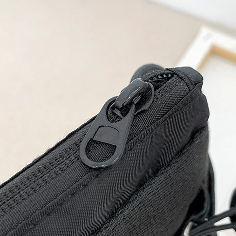 Functional Drawstring Basic Shoulder Bag Chest Bag