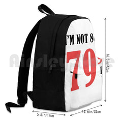 80th Birthday Gift Outdoor Hiking Backpack Waterproof Camping Travel