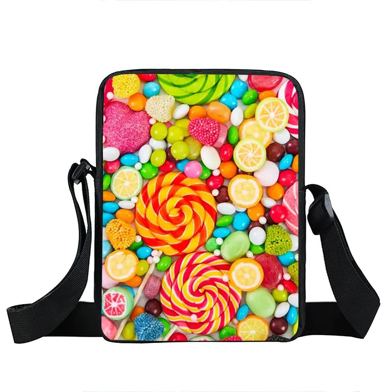 Galaxy Donuts Messenger Bag Women Handbag
