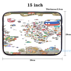 Funny World Map USB Charge Backpack Men Women Travel Laptop Bag
