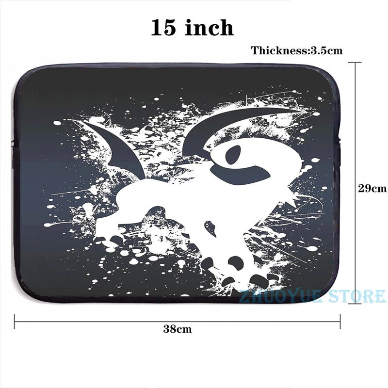 Graphic print Absol USB Charge Backpack School Travel Laptop Bag