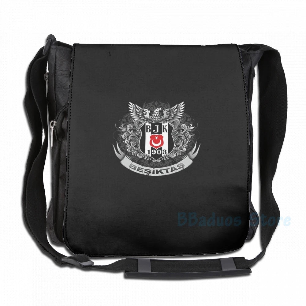 Funny Besiktas USB Charge Backpack School Travel Laptop Bag