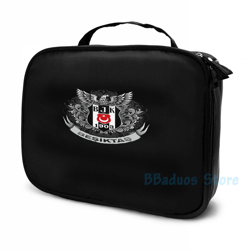 Funny Besiktas USB Charge Backpack School Travel Laptop Bag