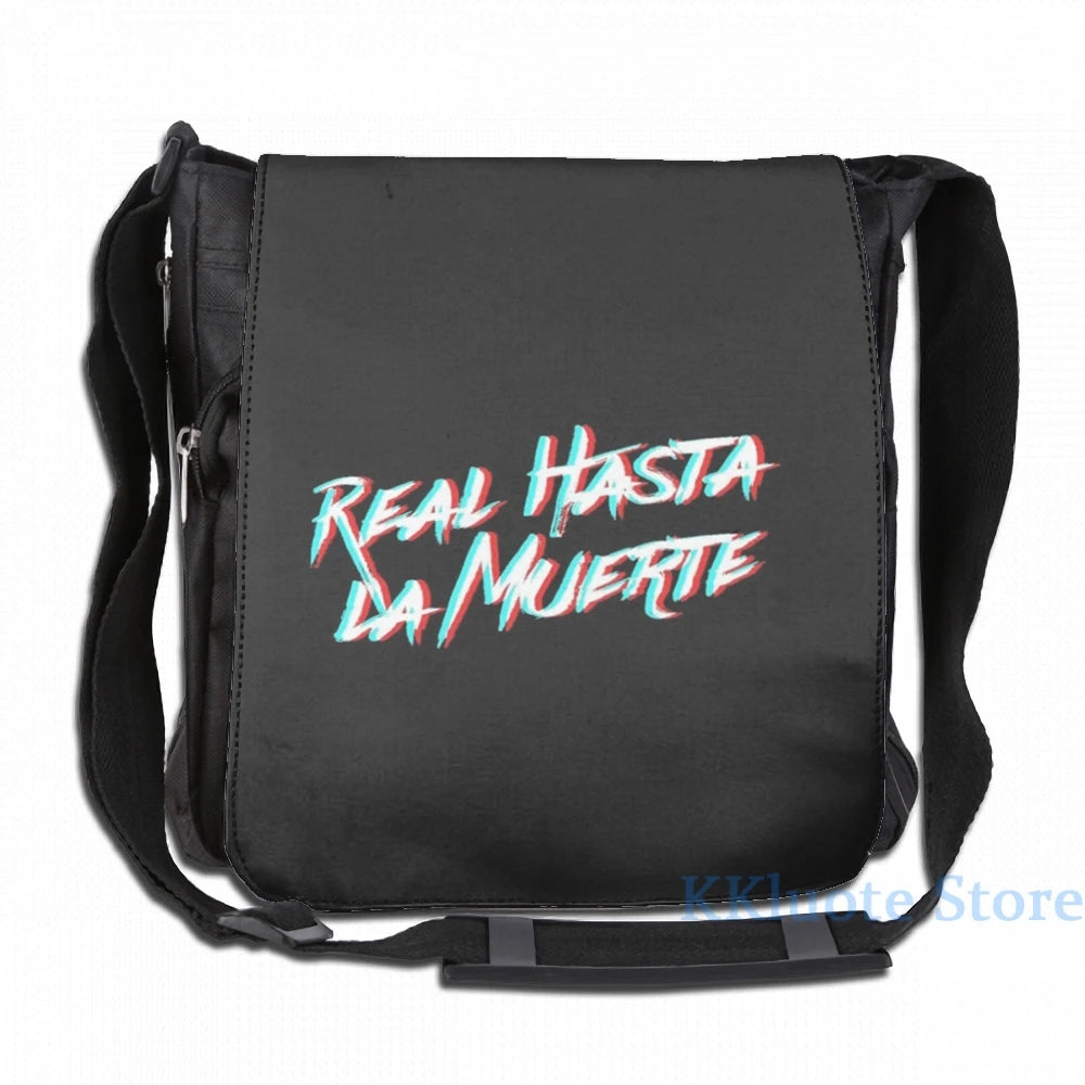 Funny Graphic print Anuel aa- real until death USB Charge Backpack