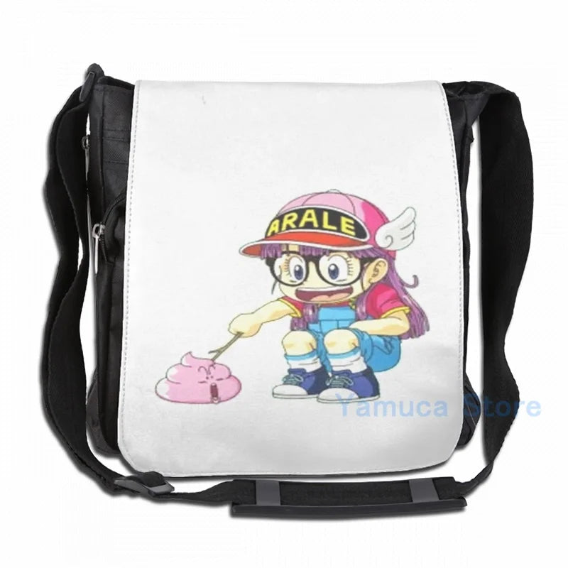 Arale Poop Poking USB Charge Backpack