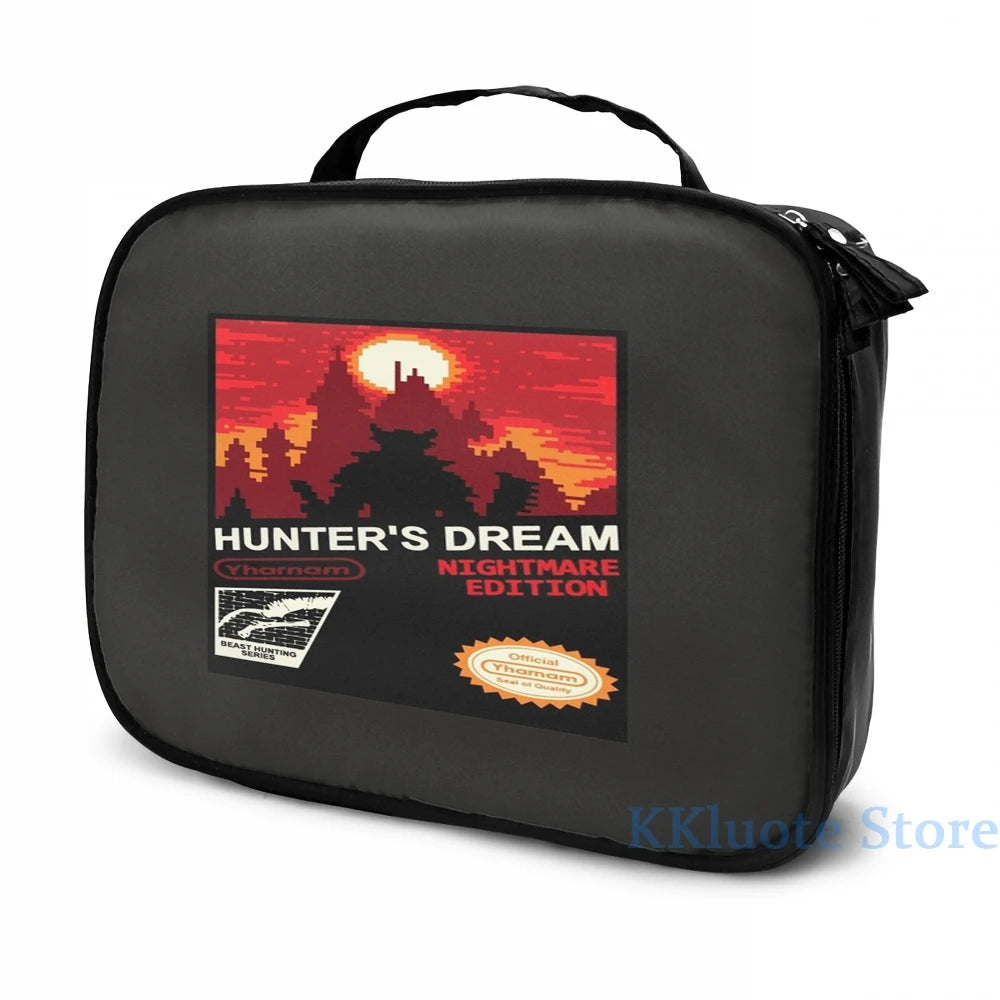 Bloodborne NES USB Charge Backpack Travel Laptop Bag