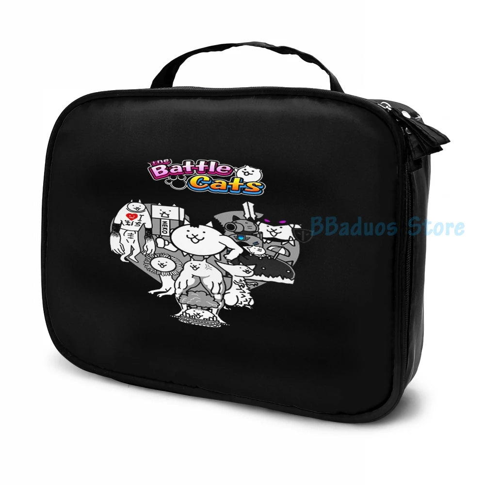 Funny Graphic Cat USB Charge Backpack for Travel and School