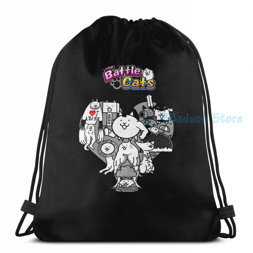 Funny Graphic Cat USB Charge Backpack for Travel and School