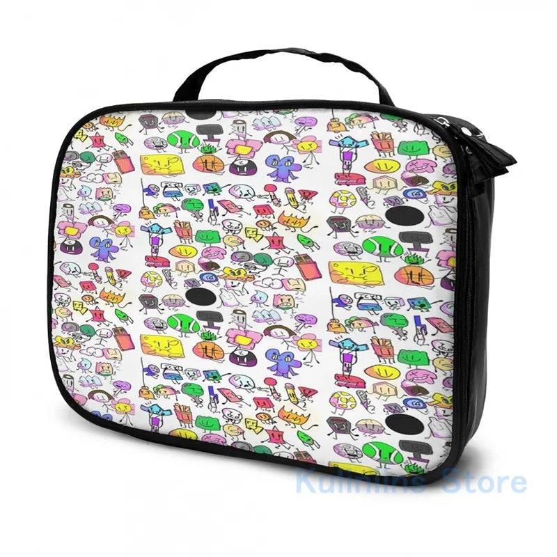Funny Bfb Characters USB Charge Backpack Men Women School Travel Laptop Bag