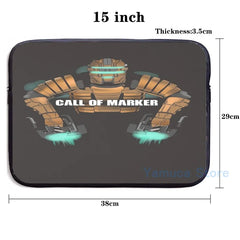Funny Graphic Call of Marker Dead Space USB Charge Backpack Men School Bag