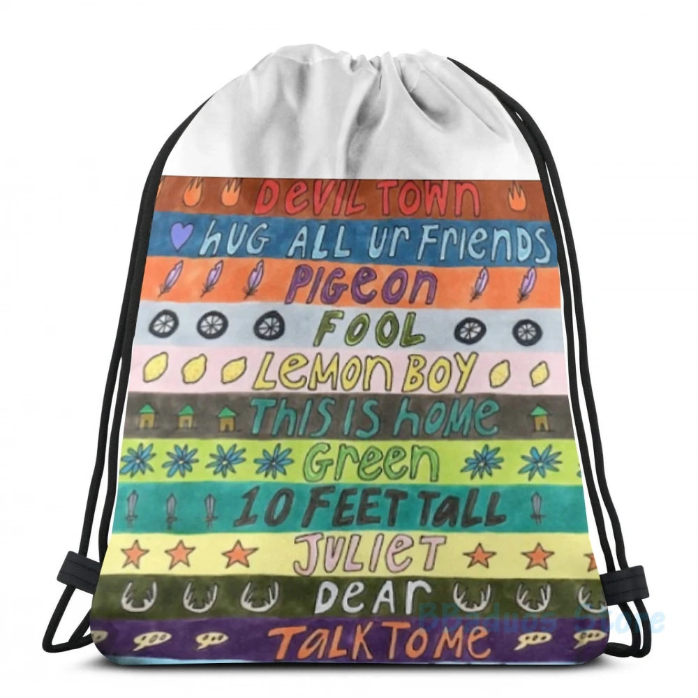 Cavetown Album Song List USB Charge Backpack