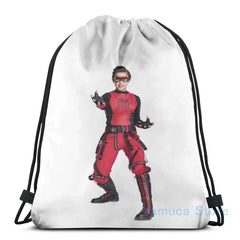 Funny Graphic Print Chapa Danger Force USB Charge Backpack