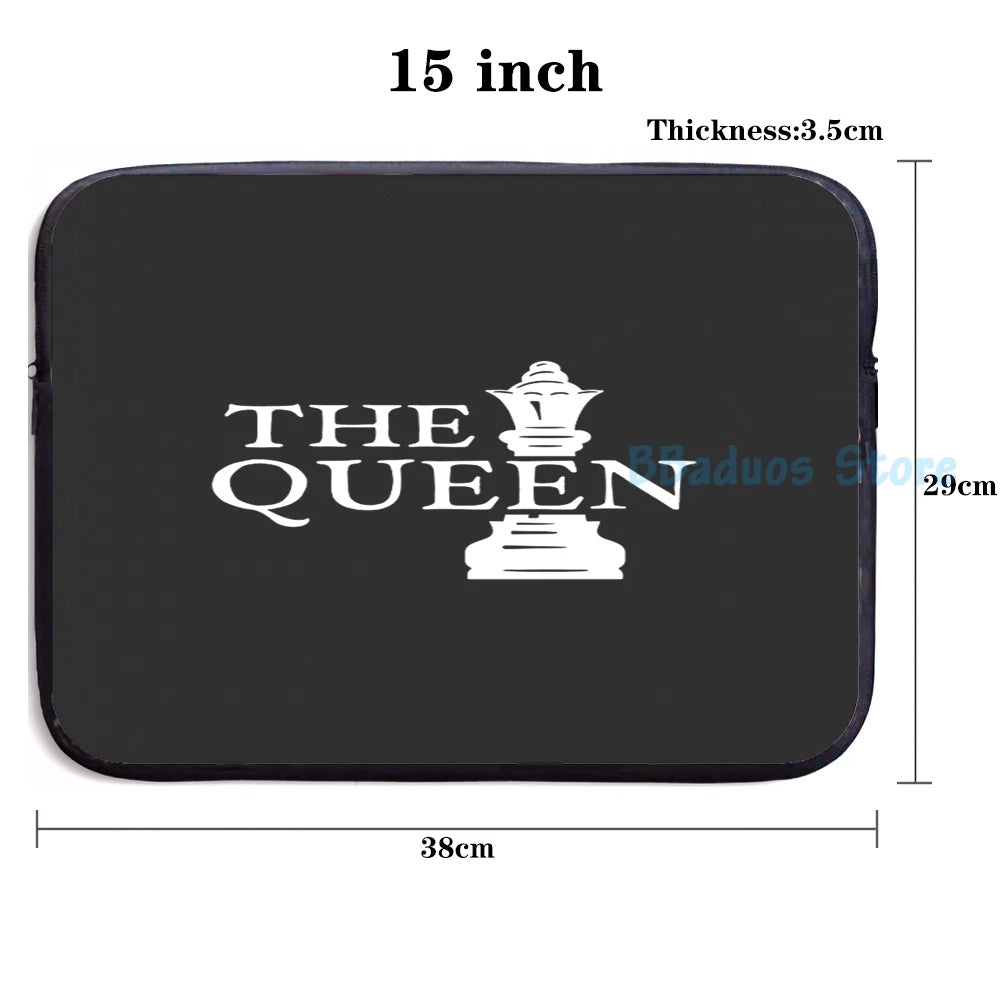 Funny Chess Queen USB Charge Backpack School Travel Laptop Bag