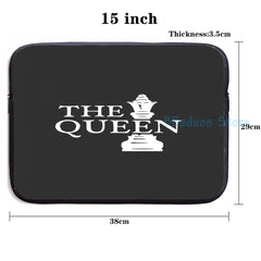 Funny Chess Queen USB Charge Backpack School Travel Laptop Bag