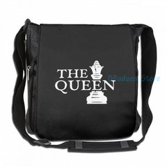 Funny Chess Queen USB Charge Backpack School Travel Laptop Bag