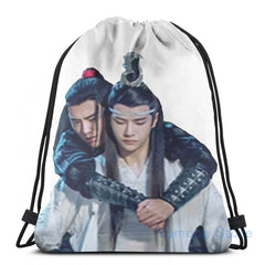 Funny Graphic print The Untamed Wu Ji USB Charge Backpack