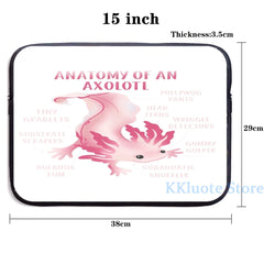 Axolotl USB Charge Backpack - School & Travel Laptop Bag