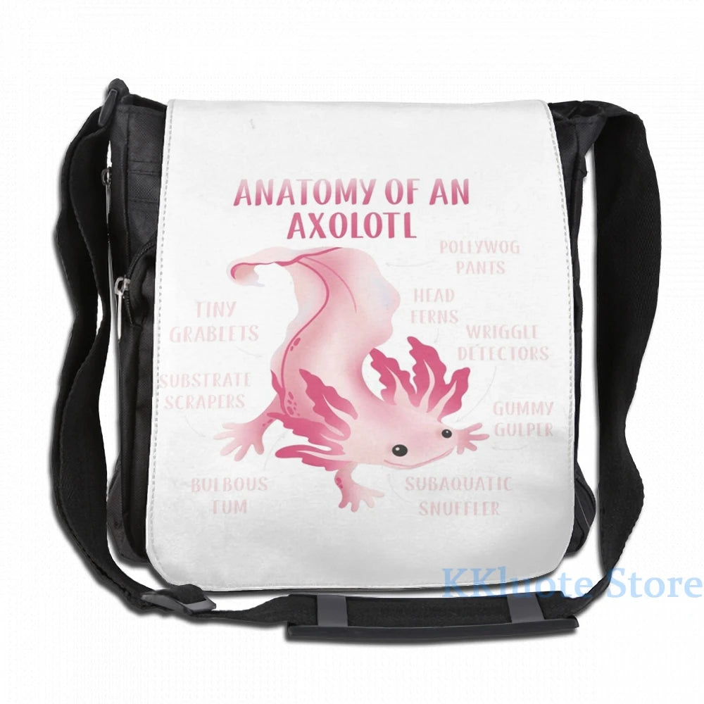 Axolotl USB Charge Backpack - School & Travel Laptop Bag