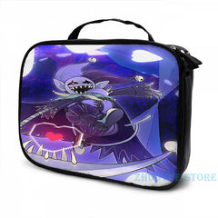 Deltarune - Jevil USB Charge Backpack School Travel Laptop Bag