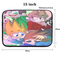 Eddsworld Poster USB Charge Backpack School Travel Laptop Bag