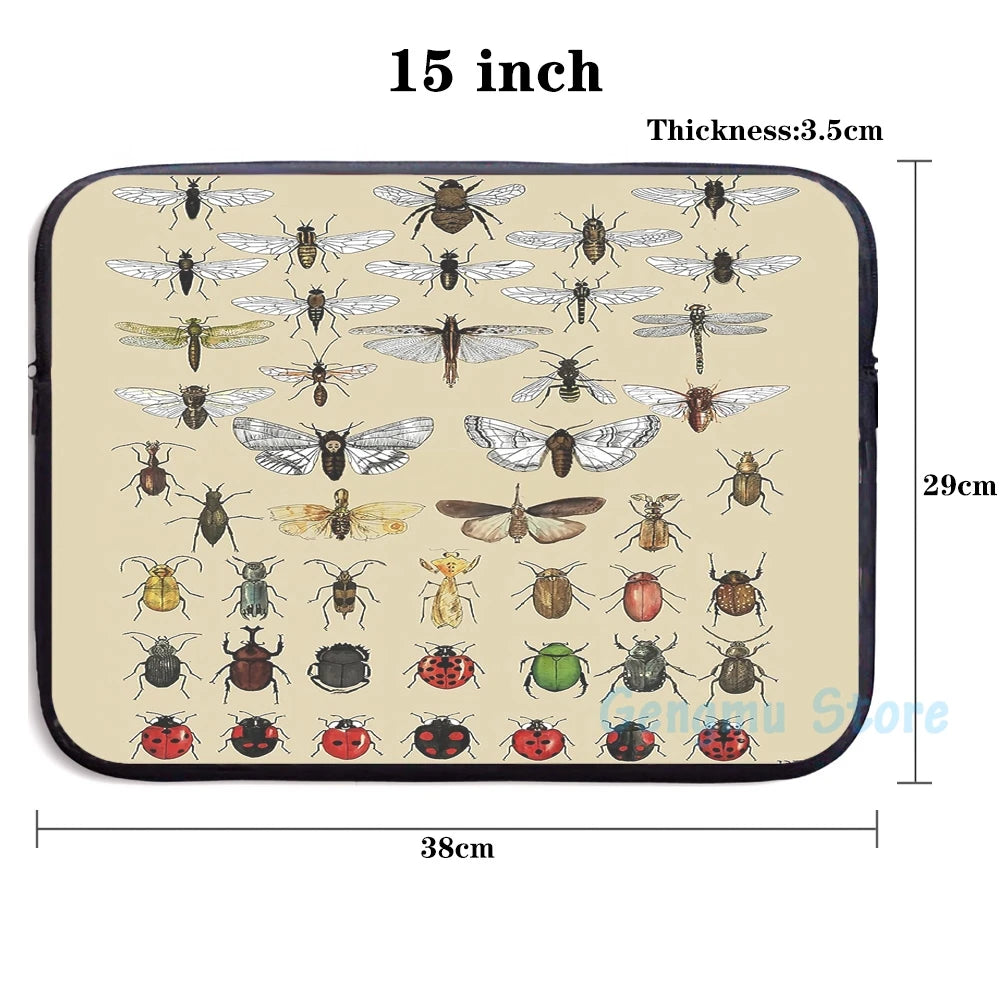 Funny Insect Studies USB Charge Backpack Men Women Bag