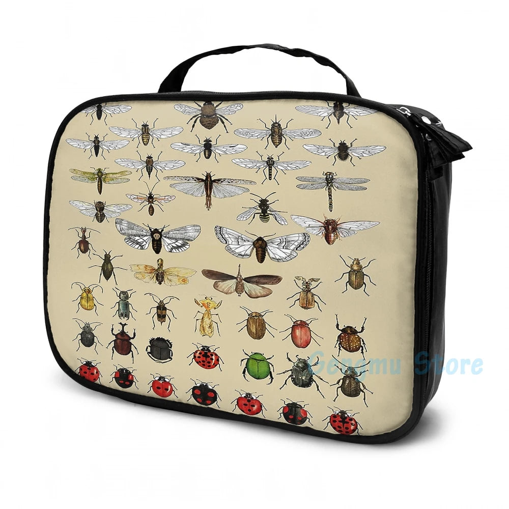 Funny Insect Studies USB Charge Backpack Men Women Bag