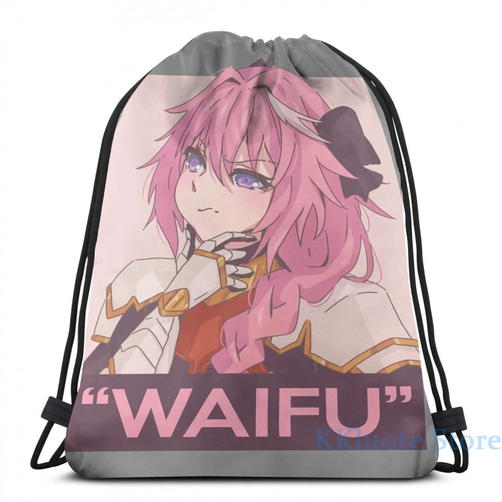 Graphic Print FATE - ASTOLFO(2) USB Charge Backpack School Travel Bag