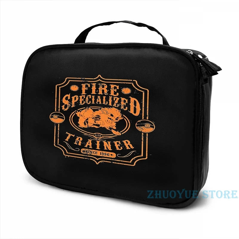 Fire Trainer (Arcanine) USB Charge Backpack School Travel Bag