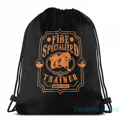 Fire Trainer (Arcanine) USB Charge Backpack School Travel Bag