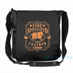 Fire Trainer (Arcanine) USB Charge Backpack School Travel Bag
