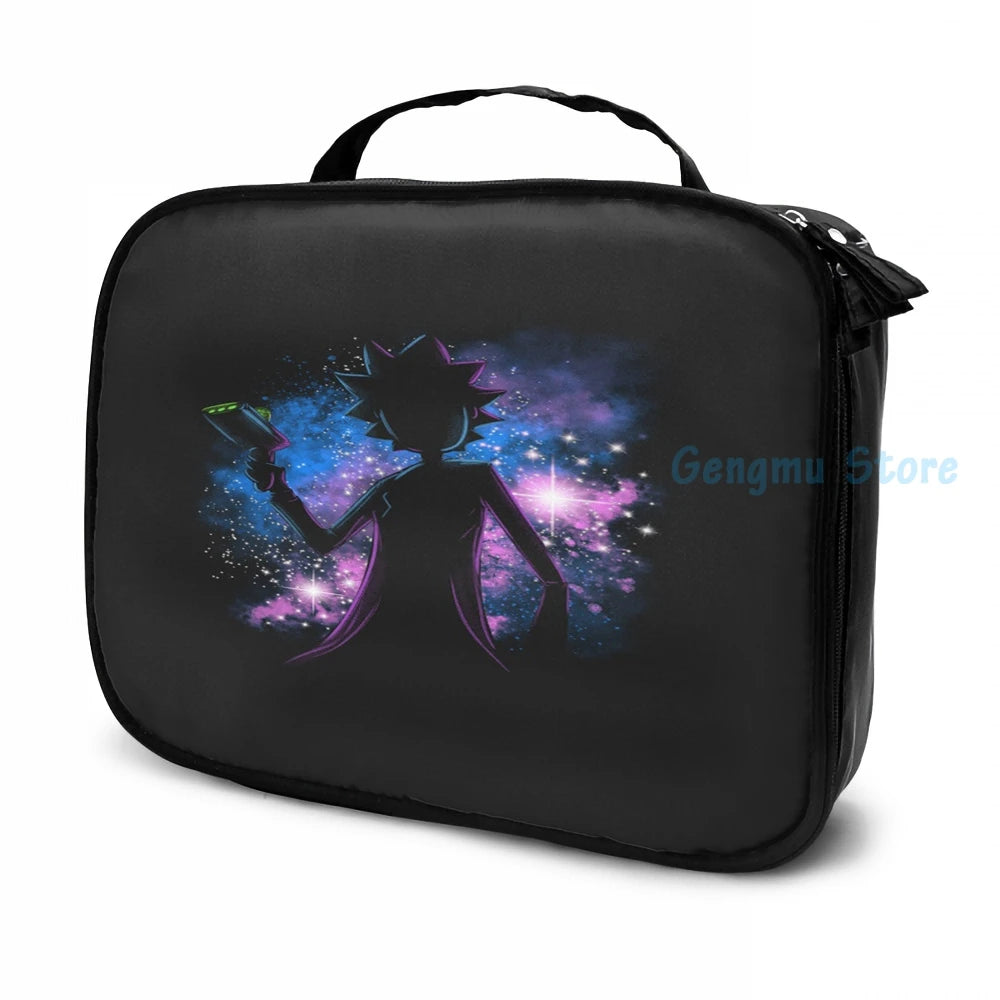 Funny Graphic Galaxy Rick USB Charge Backpack School Bag