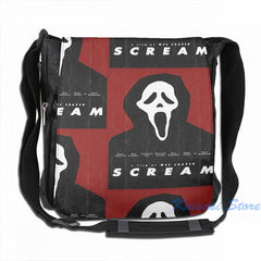 Ghostface USB Charge Backpack Men Women School Travel Laptop Bag