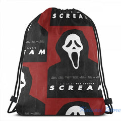 Ghostface USB Charge Backpack Men Women School Travel Laptop Bag