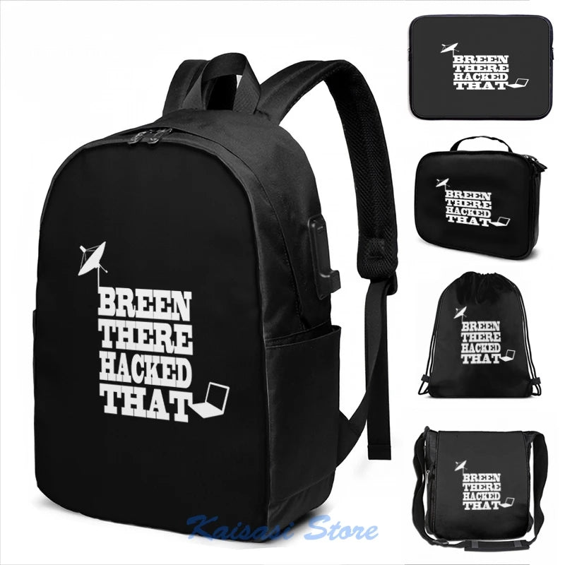 Hacker King - Neil Breen USB Backpack