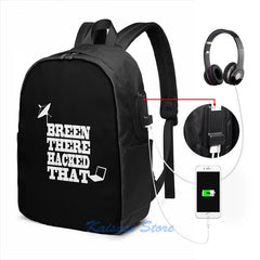 Hacker King - Neil Breen USB Backpack