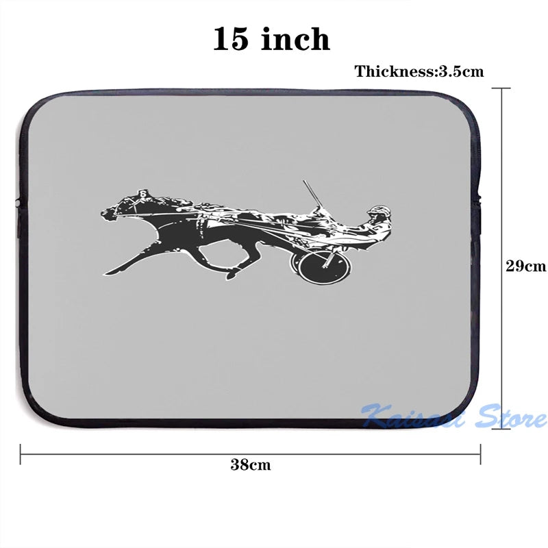 Funny Graphic Print Harness Horse Racing USB Charge Backpack School Bag