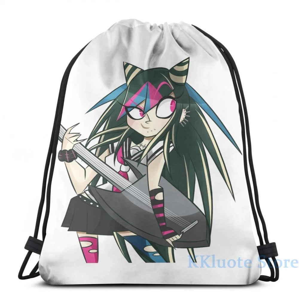 Funny Graphic Ibuki Mioda USB Backpack Charge School Travel Laptop Bag