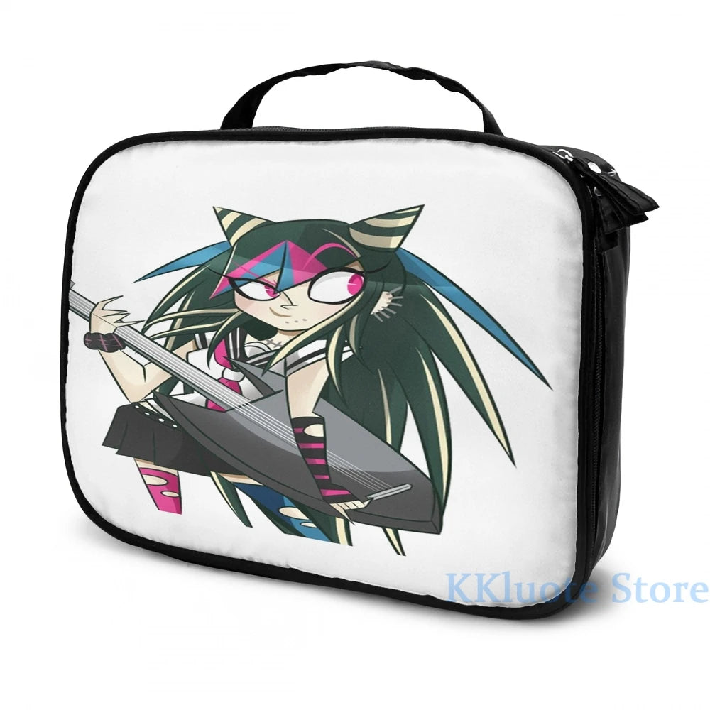 Funny Graphic Ibuki Mioda USB Backpack Charge School Travel Laptop Bag