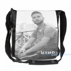 Funny Graphic Print Kendji Girac Gitano USB Backpack