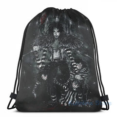 Funny Graphic print Jack USB Charge Backpack men School bags