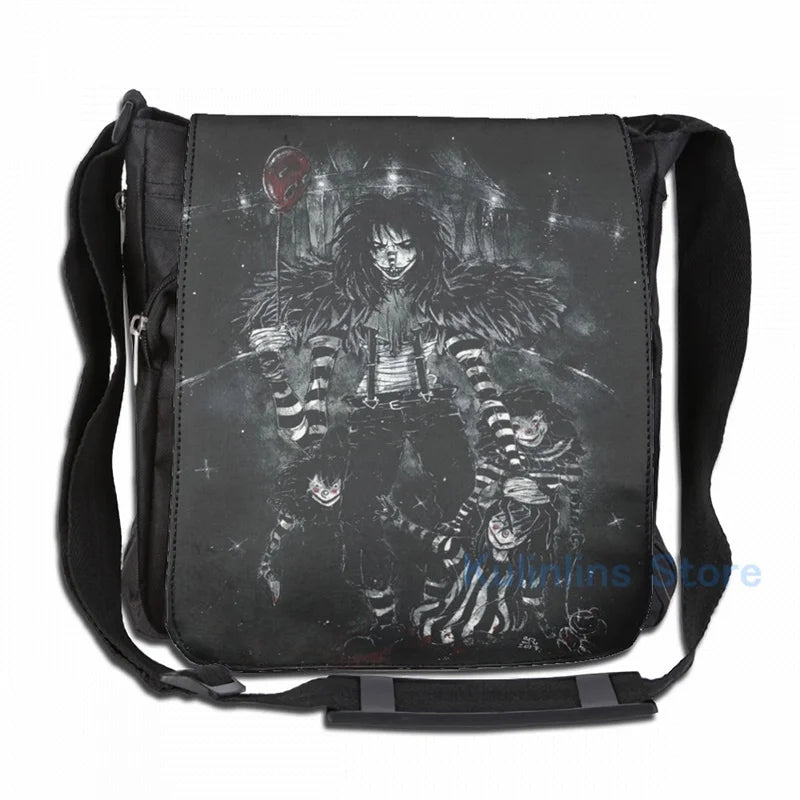 Funny Graphic print Jack USB Charge Backpack men School bags