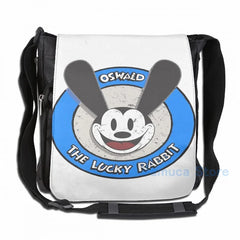 Funny Rabbit USB Charge Backpack School Travel Laptop Bag