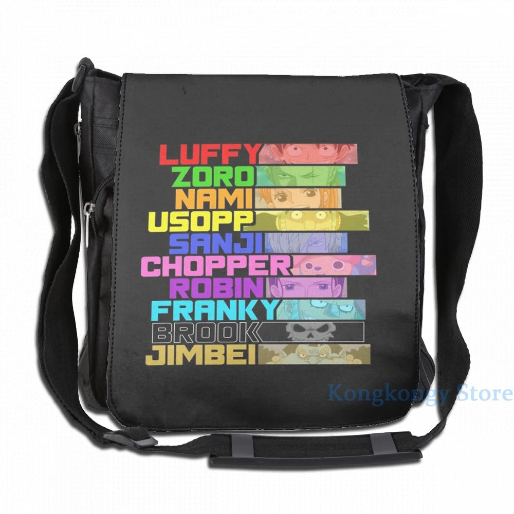 One Piece Straw Hat Pirates Brook USB Charge Backpack