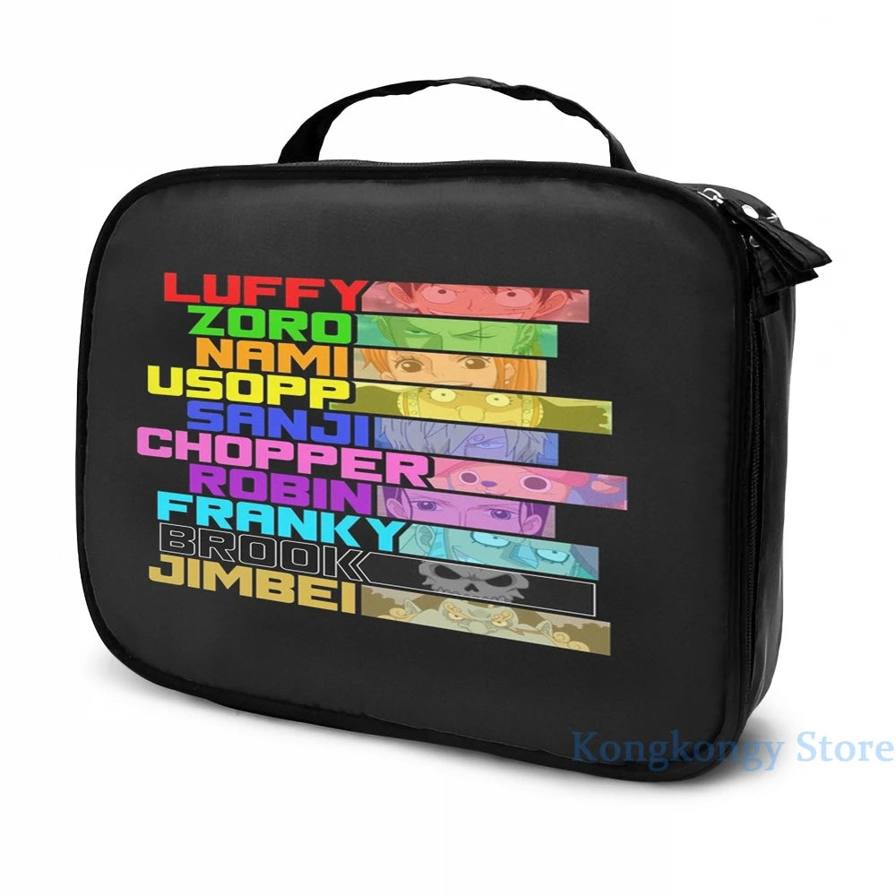 One Piece Straw Hat Pirates Brook USB Charge Backpack