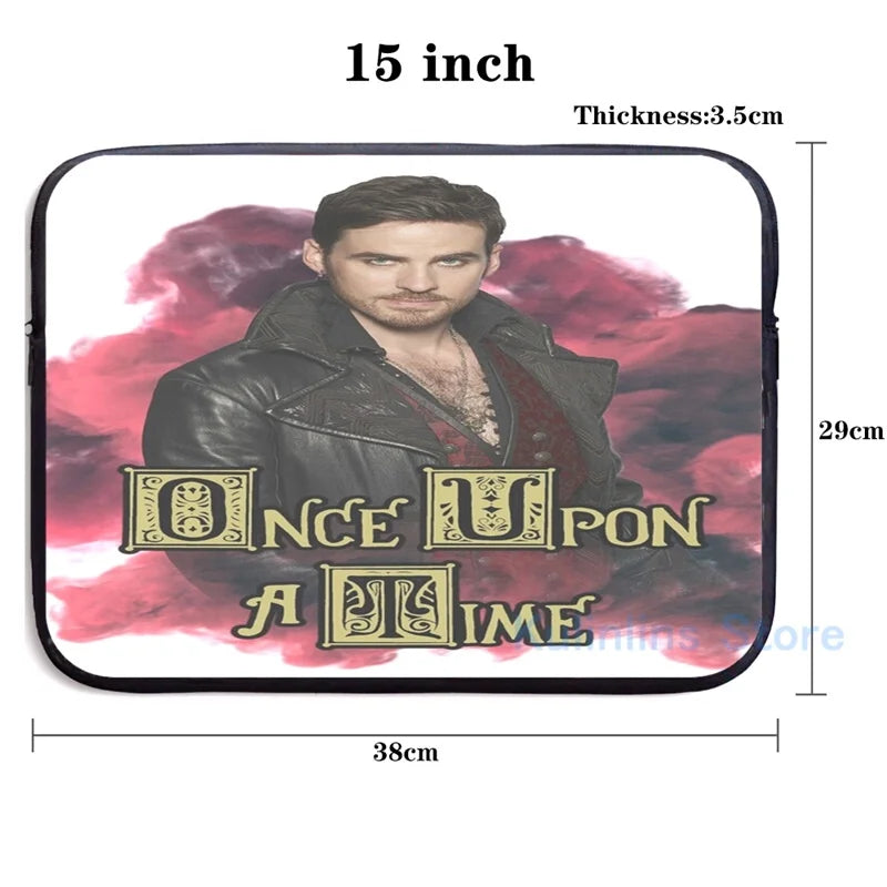 Funny Graphic Once Upon A Time Captain Hook USB Charge Backpack