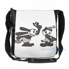 Oswald and Ortensia Smitten USB Charge Backpack Men Women Travel Laptop Bag