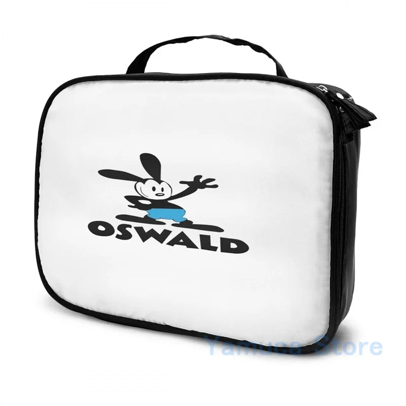 Oswald Rabbit USB Charge Backpack School Travel Laptop Bag